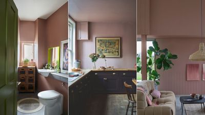 Sulking Room Pink is Farrow & Ball's 'moodiest' pink paint – here's how to decorate with it for a cozy and sophisticated space