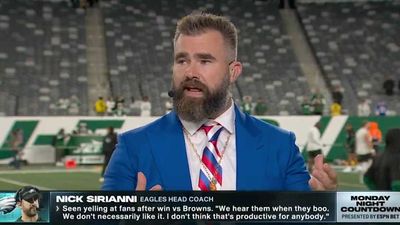 Jason Kelce Defends Nick Sirianni After Feisty Postgame Altercation With Fans