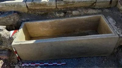 Newly discovered tomb of Roman gladiator has just one thing missing – his corpse