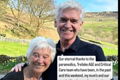 ‘Heartbroken’ Phillip Schofield announces death of ‘beautiful and dignified’ mother