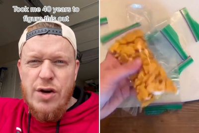 TikTok Dad Shares Ziploc Bag Trick, And People Are Calling It “The Best Thing Since Sliced Bread”