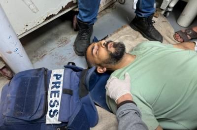 Palestinian Reporter Faces Paralysis After Being Shot In Gaza