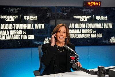 Harris lays into ‘weak and unfit’ Trump as she defends her record in Charlamagne tha God interview