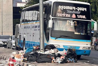 Piles of bus rubbish anger Transport Minister