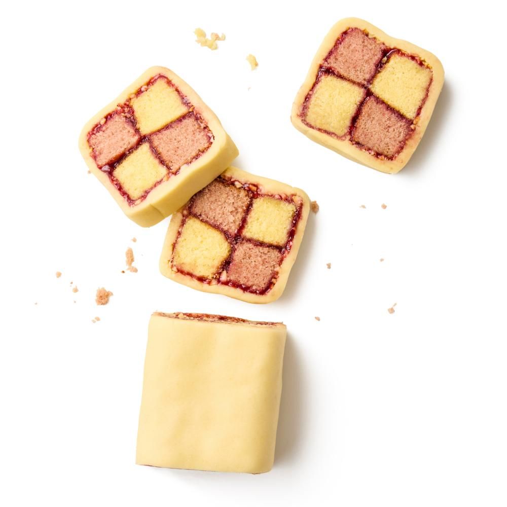 Triangular Battenburg How to make battenberg cake – recipe