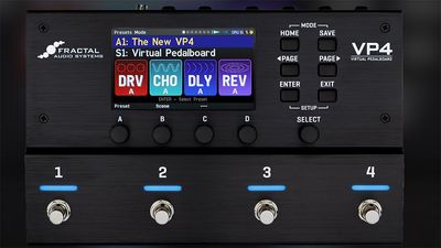 “As familiar and enjoyable as your favorite pedals”: Fractal unveils the VP4 – an effects-only 'virtual pedalboard' launched to take on the Line 6 HX Effects