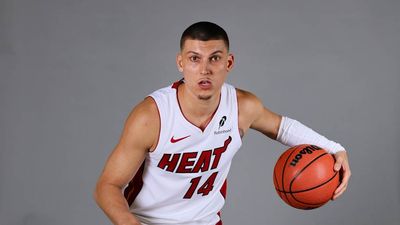 Tyler Herro Had to Deal With an Unusual Distraction During a Postgame Interview