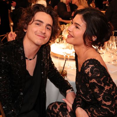 Kylie Jenner and Timothée Chalamet "Looked Very Much in Love" on Meatball-Fueled NYC Date, Source Says