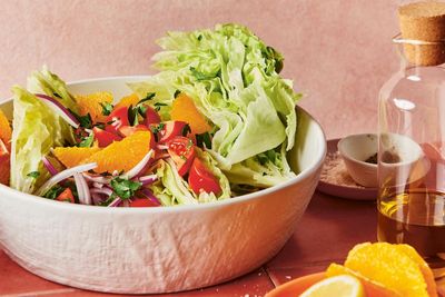 Summertime and the lemon is squeezy: Alice Zaslavsky’s surf club salad with iceberg, tomatoes and citrus