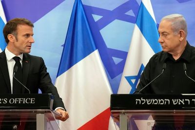 Macron Riles Netanyahu With Jab On Israel's Creation