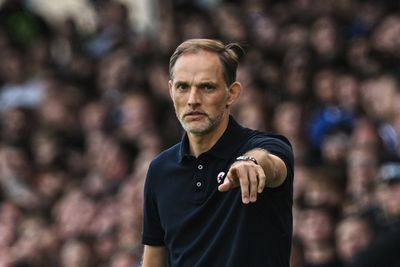 Who is Thomas Tuchel's first game as England manager against?