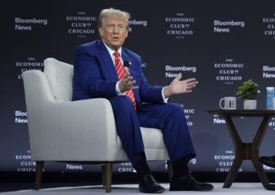 Trump Touts Tariffs As Economic Solution At Chicago Event