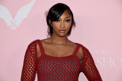 WNBA star Angel Reese steals limelight from Victoria’s Secret models in crochet dress