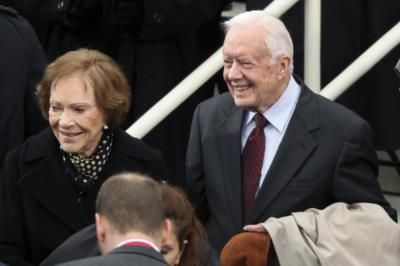 Former President Jimmy Carter Votes In 2024 Presidential Election