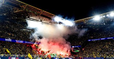 Celtic handed away ticket ban following pyro display in Dortmund