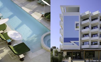 Tour an Athens hotel that doubles up as a retro swim club