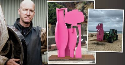 Queanbeyan's pink, playful sculpture one of the stars of Sculpture by the Sea