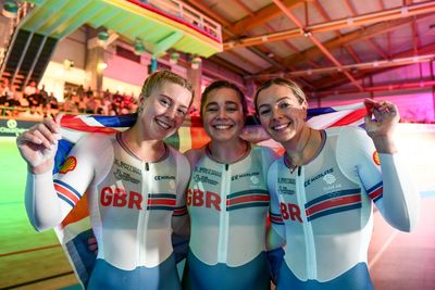 'The icing on the cake' - Emma Finucane, Sophie Capewell and Katy Marchant add world title to Olympic gold