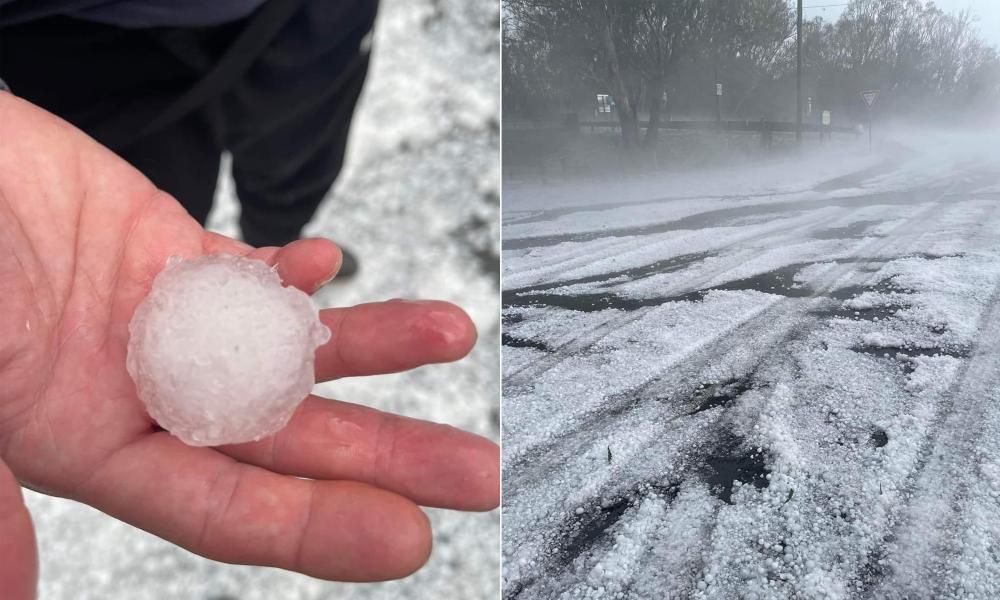 Heavy rain, large hail and damaging winds expected as…