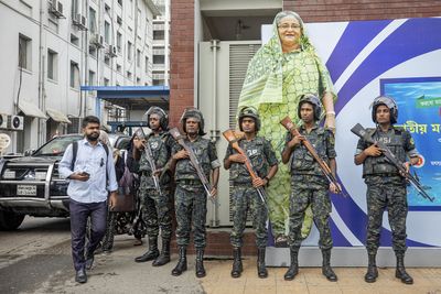 Bangladesh court seeks arrest of ex-PM Hasina for ‘crimes against humanity’