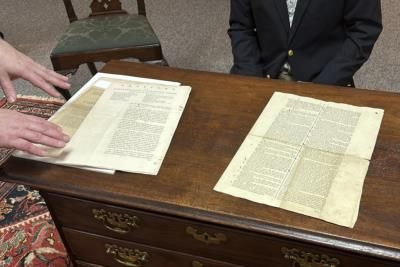 Rare 237-Year-Old U.S. Constitution Copy Up For Auction