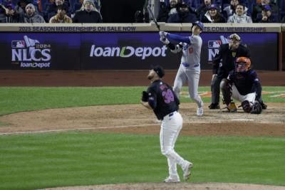 Mets Struggle In 0-8 Loss To Dodgers In NLCS