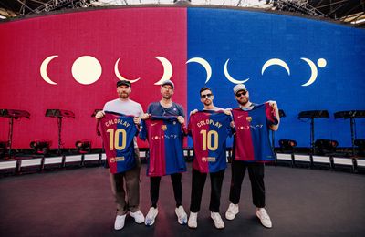 Coldplay to feature on FC Barcelona shirt in latest Spotify partnership