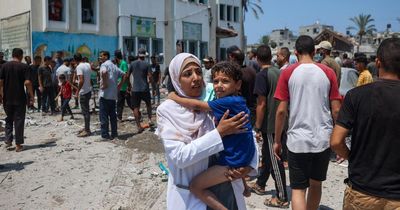 'There is nothing': Israeli strike on school-turned-shelter in Gaza kills 15 people