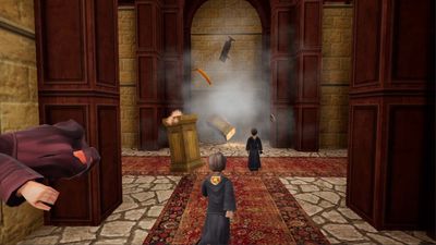 I destroyed wizard school with an infinite cloning spell in this pixel-perfect parody of the PS1 Harry Potter games that's my Steam Next Fest highlight