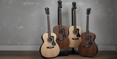 “You get that Guild sound at an incredibly accessible price”: The 300 Series brings that rich Guild tone, prized by everyone from Stevie Ray Vaughan to Paul Simon and Eric Clapton to a $299 acoustic build