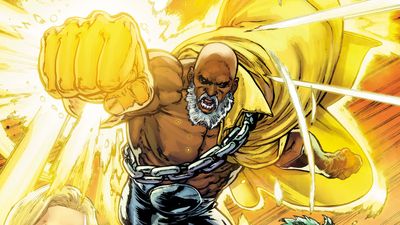 Marvel's future Luke Cage, with all the powers of Iron Fist, Hulk, and Sentry, is traveling to the present day Marvel Universe in his own Power Man title