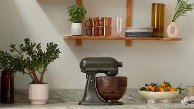 KitchenAid's controversial new mixer divided the internet – is the wooden bowl too beautiful to be practical? I put it to the ultimate baker's test