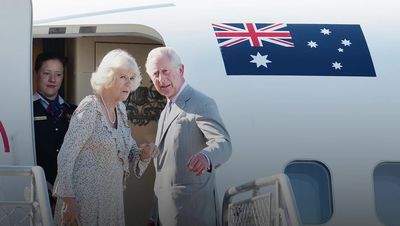 What is the itinerary of the King and Queen's trip to Australia and Samoa?