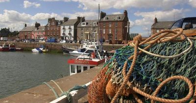 Scottish harbour's wall 'obliterated' by high tides and strong winds