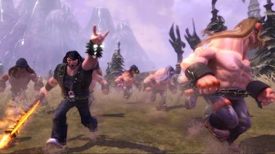 "It's certainly a universe many folks here at the studio wonder about returning to," says Double Fine Productions when asked about making a sequel to the cult classic Brütal Legend