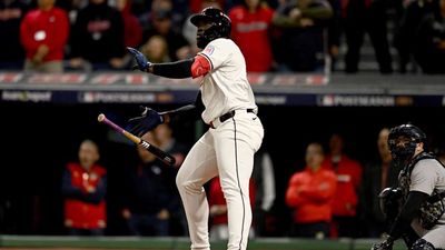 Side-by-Side Video of Guardians' Bat Flips From Comeback Win vs. Yankees Is Art