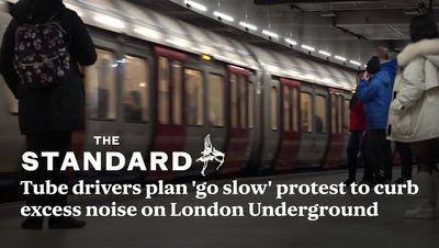 Tube drivers plan 'go slow' protest to curb excess noise on London Underground