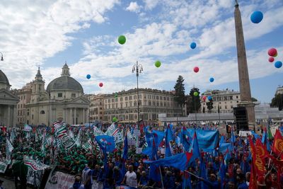 Italian autoworkers go on strike, as troubled Stellantis faces pressure over production plans