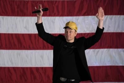 Elon Musk Supports Trump In Get-Out-The-Vote Event