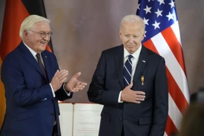 Germany Honors Biden For Strengthening Trans-Atlantic Relations