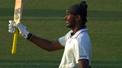 Sai Sudharsan's double century powers Tamil Nadu to 379/1 on Day 1 against Delhi in Ranji Trophy
