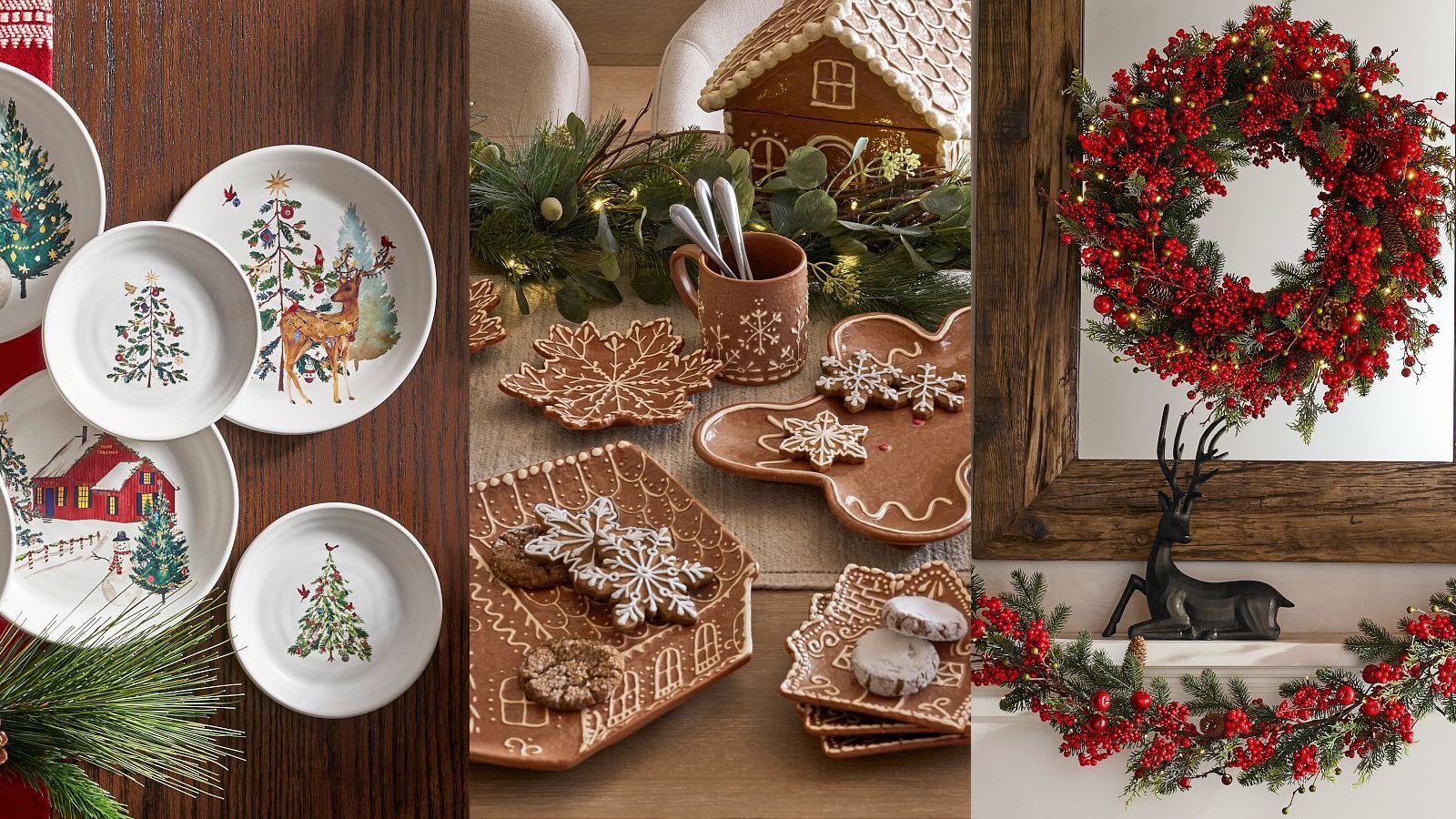 The Pottery Barn holiday collection puts a fresh spin…