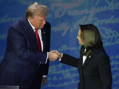 Trump Campaign Spends  Million Attacking Kamala Harris