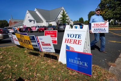 North Carolina early voters, still recovering from Helene, top turnout in 2020