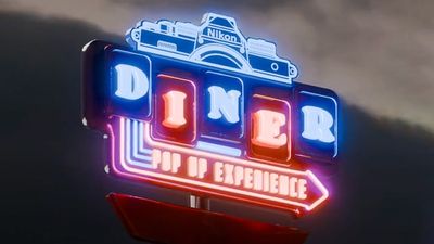 Nikon Canada's vintage pop-up diner is giving me serious Stranger Things vibes