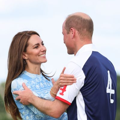 Prince William Tells a Fan That He and Princess Kate Don't Sleep Alone