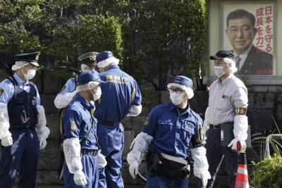 Man Throws Firebombs At Japan's Ruling Party Headquarters