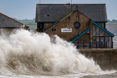 Storm Ashley latest: Rail and flight delays continue due to 80mph winds as UK put on high alert for flooding