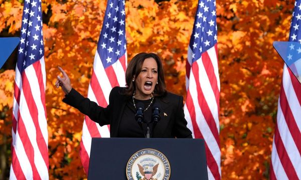 From Fox News to Call Her Daddy: how Kamala Harris turned up election heat in pivot to media blitz