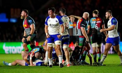 Francois van Wyk and buoyant Bath snatch electrifying win over Harlequins